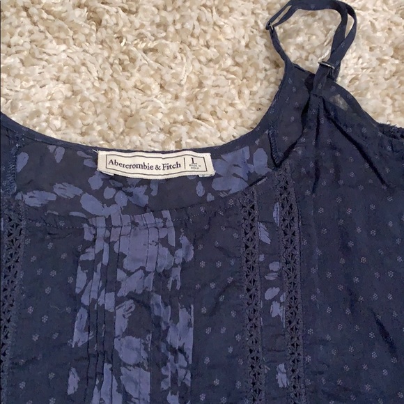 Abercrombie and Fitch Tank Top Blouse (L) - Picture 2 of 4